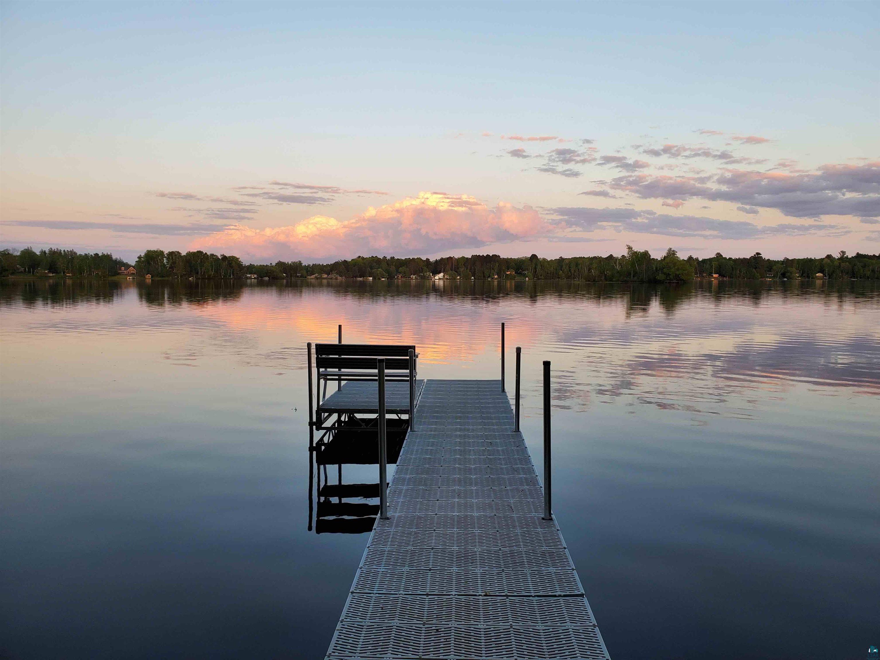 4822 East Tri Lakes Road Superior, WI 54880 - Photo 48 of 56 Dock featuring a water view