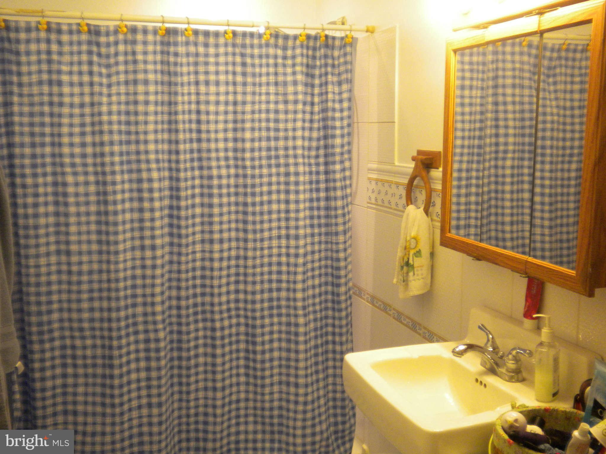 7614 Spruce Road Baltimore, MD 21222 - Photo 25 of 30 a bathroom with a sink a toilet and mirror