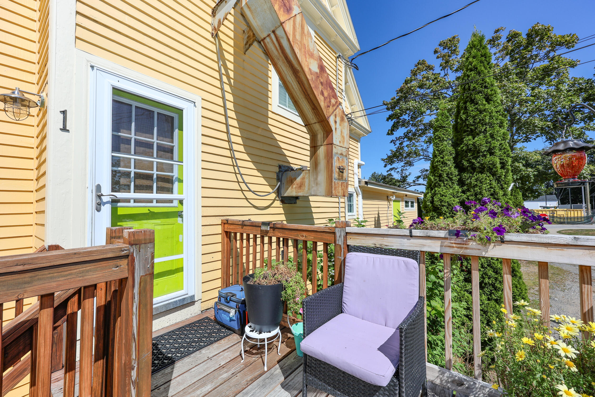 30 York Street, Unit 1 Kennebunk, ME 04043 - Photo 41 of 65 Designated Deck to Apartment