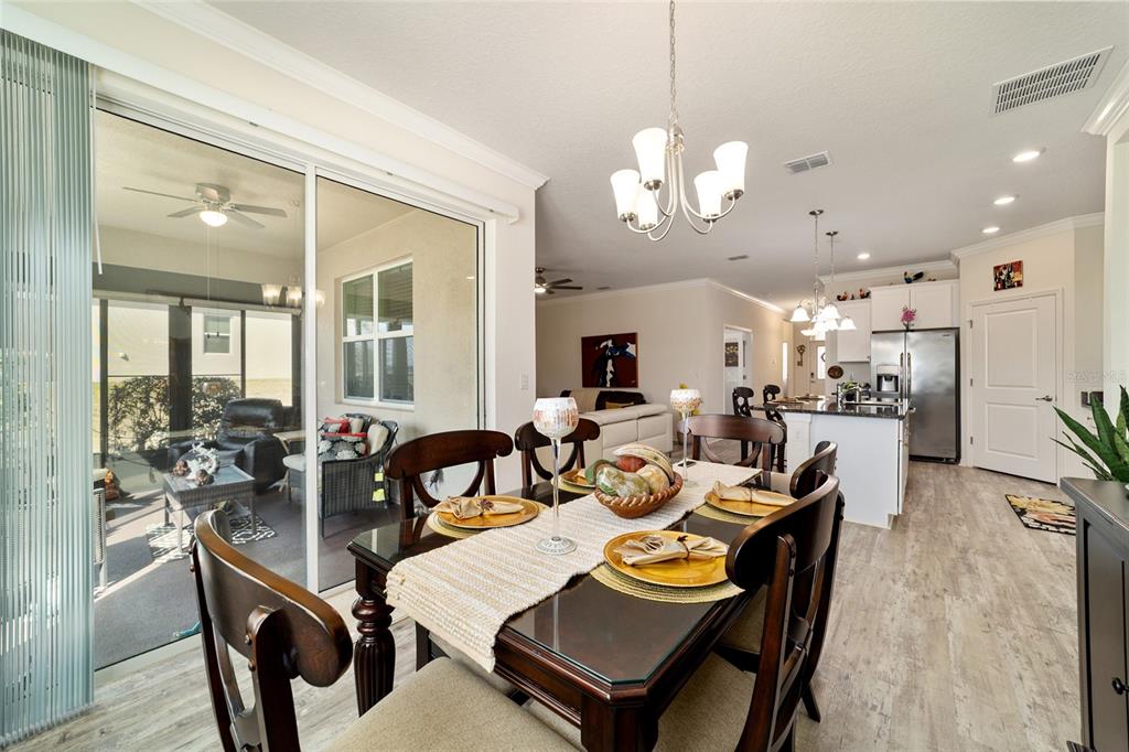 9238 Southwest 60th Terrace Road Ocala, FL 34476 - Photo 27 of 50 a view of a dining room and livingroom view