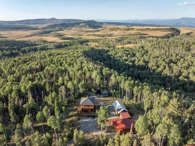 a view of lake and mountain