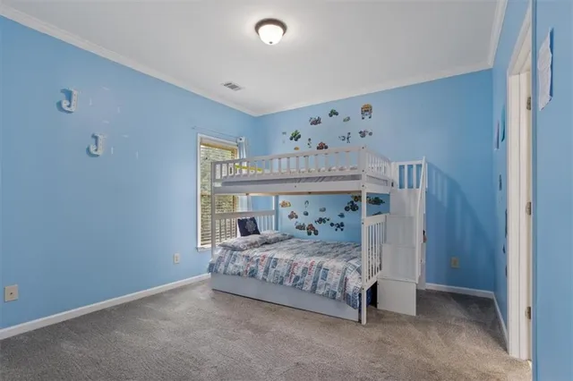 a view of a kitchen from the hallway