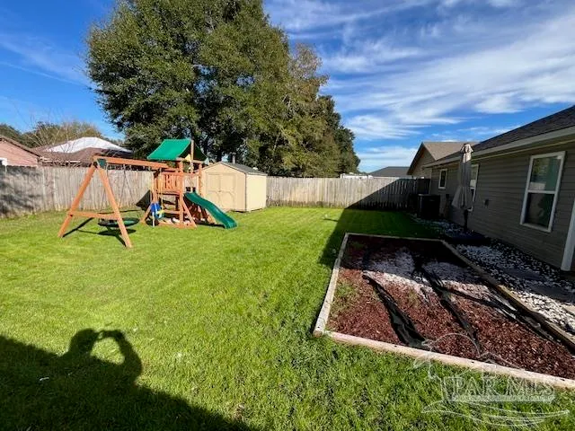 a view of an outdoor space and yard