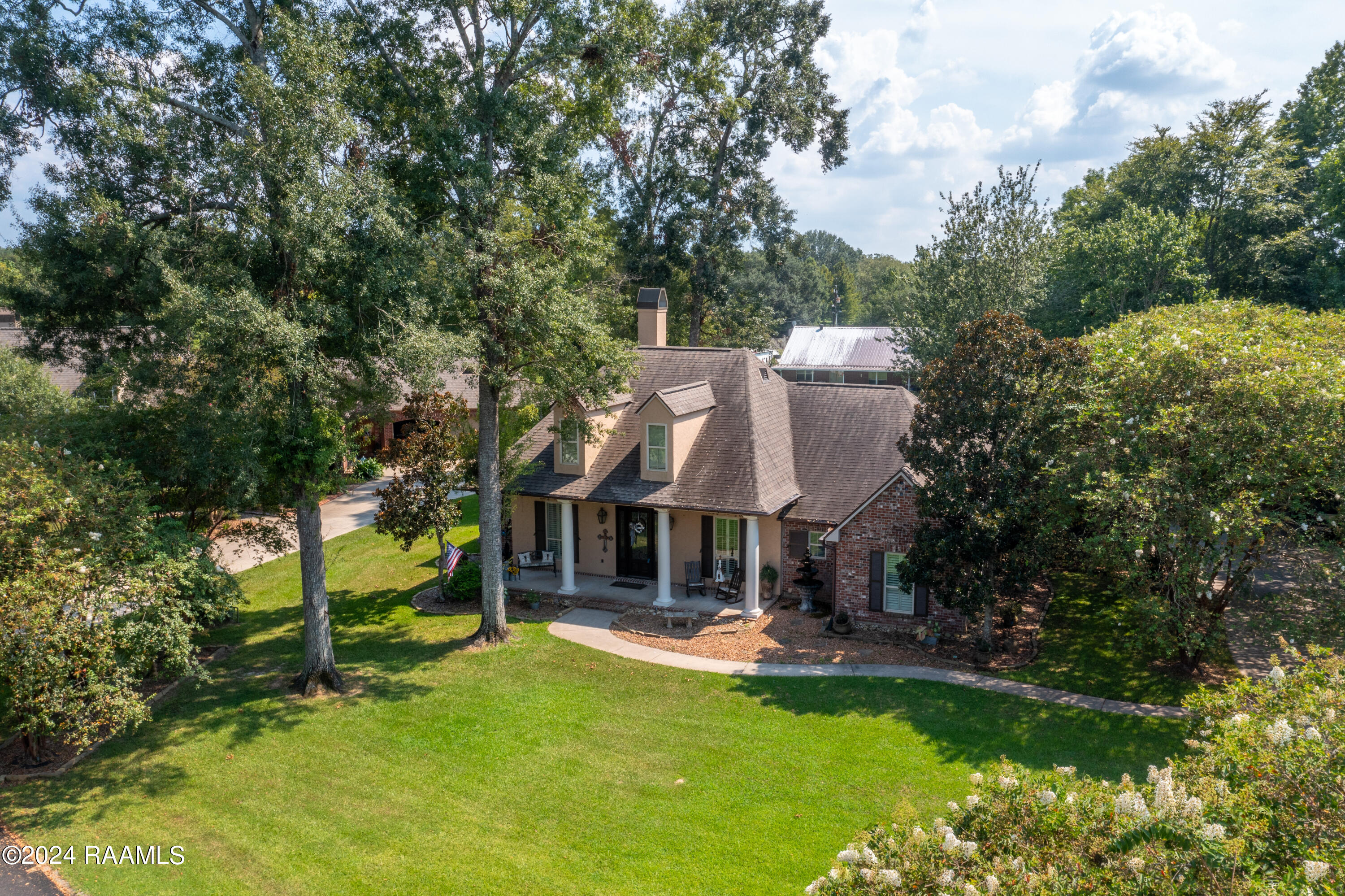 222 Fire Willow Trail Sunset, LA 70584 - Photo 36 of 46 Frontal drone footage