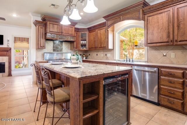 222 Fire Willow Trail Sunset, LA 70584 - Photo 5 of 46 Island has wine cooler