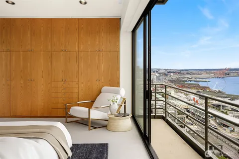 a view of a room with lounge chair