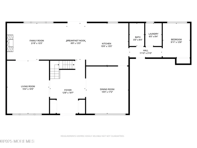 a picture of a floor plan