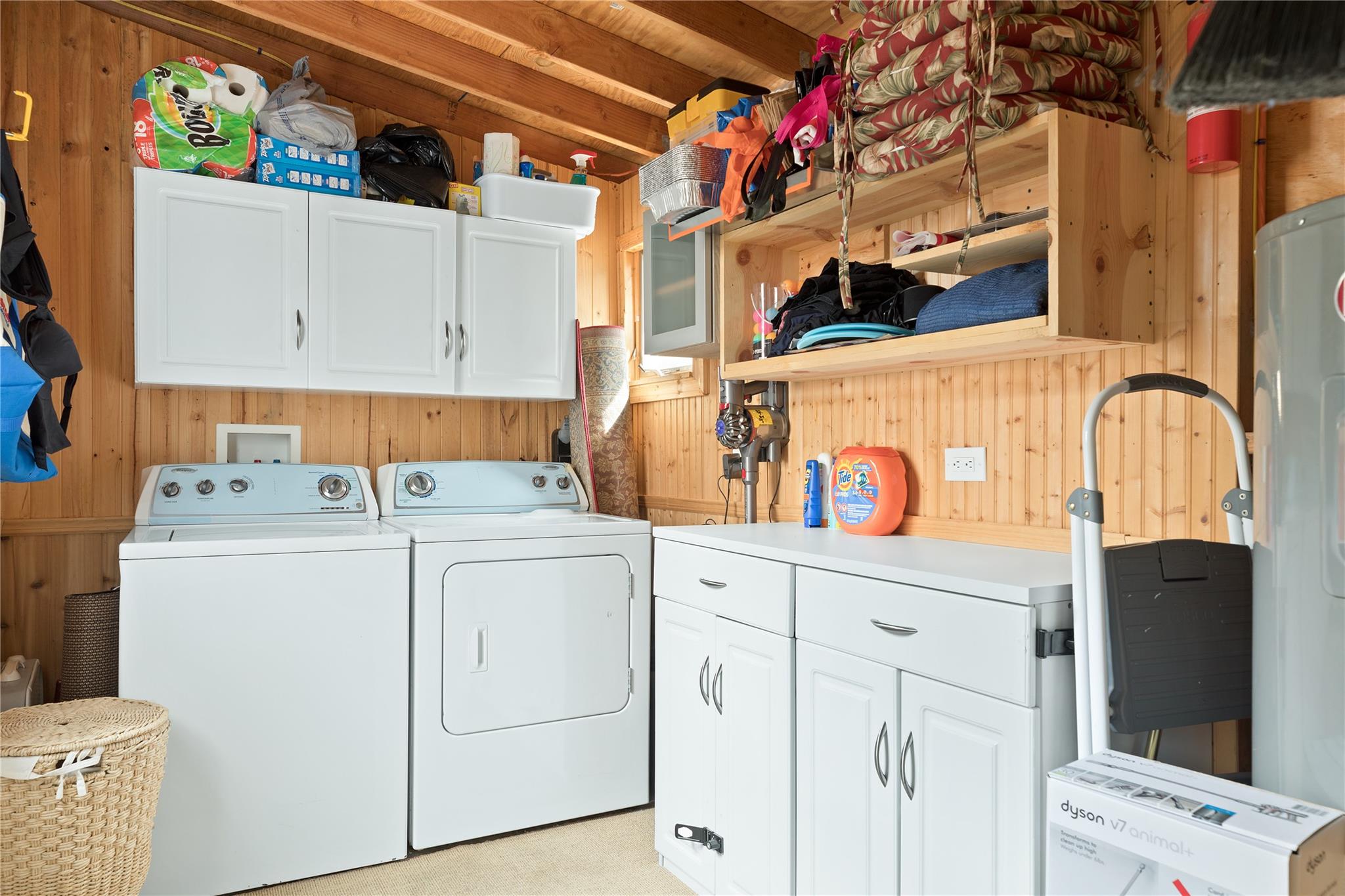 19 Ocean Road Ocean Beach, NY 11770 - Photo 18 of 20 a utility room with dryer and washer