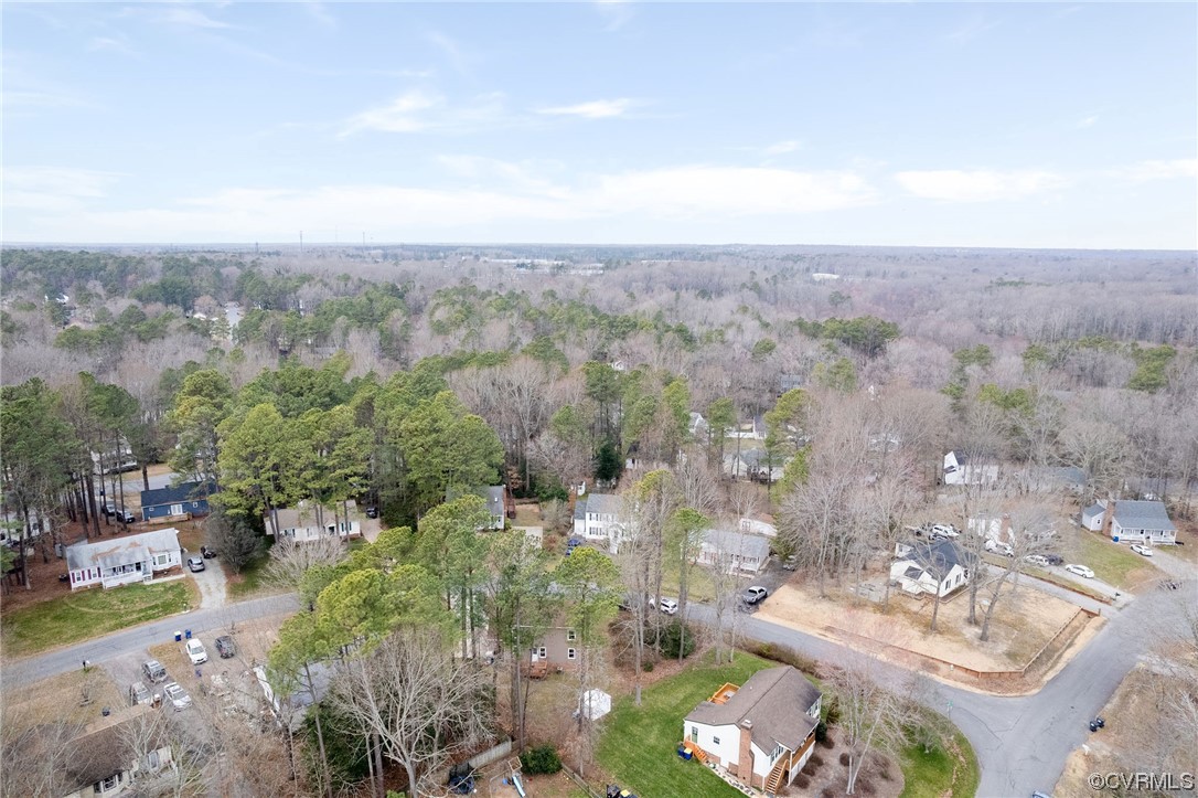 2617 Iverson Road Midlothian, VA 23112 - Photo 31 of 32 an aerial view of a house with a yard
