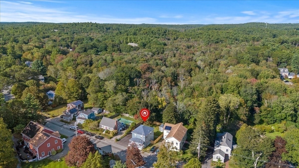 17 Old Essex Road Manchester, MA 01944 - Photo 38 of 40 an aerial view of residential houses with outdoor space and trees