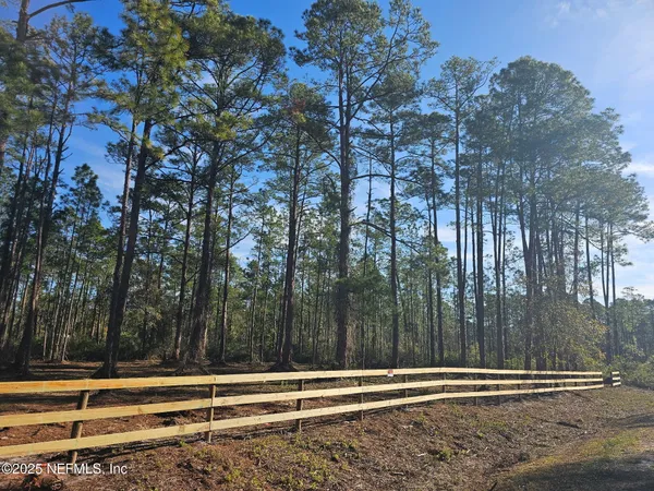 a view of outdoor space with trees