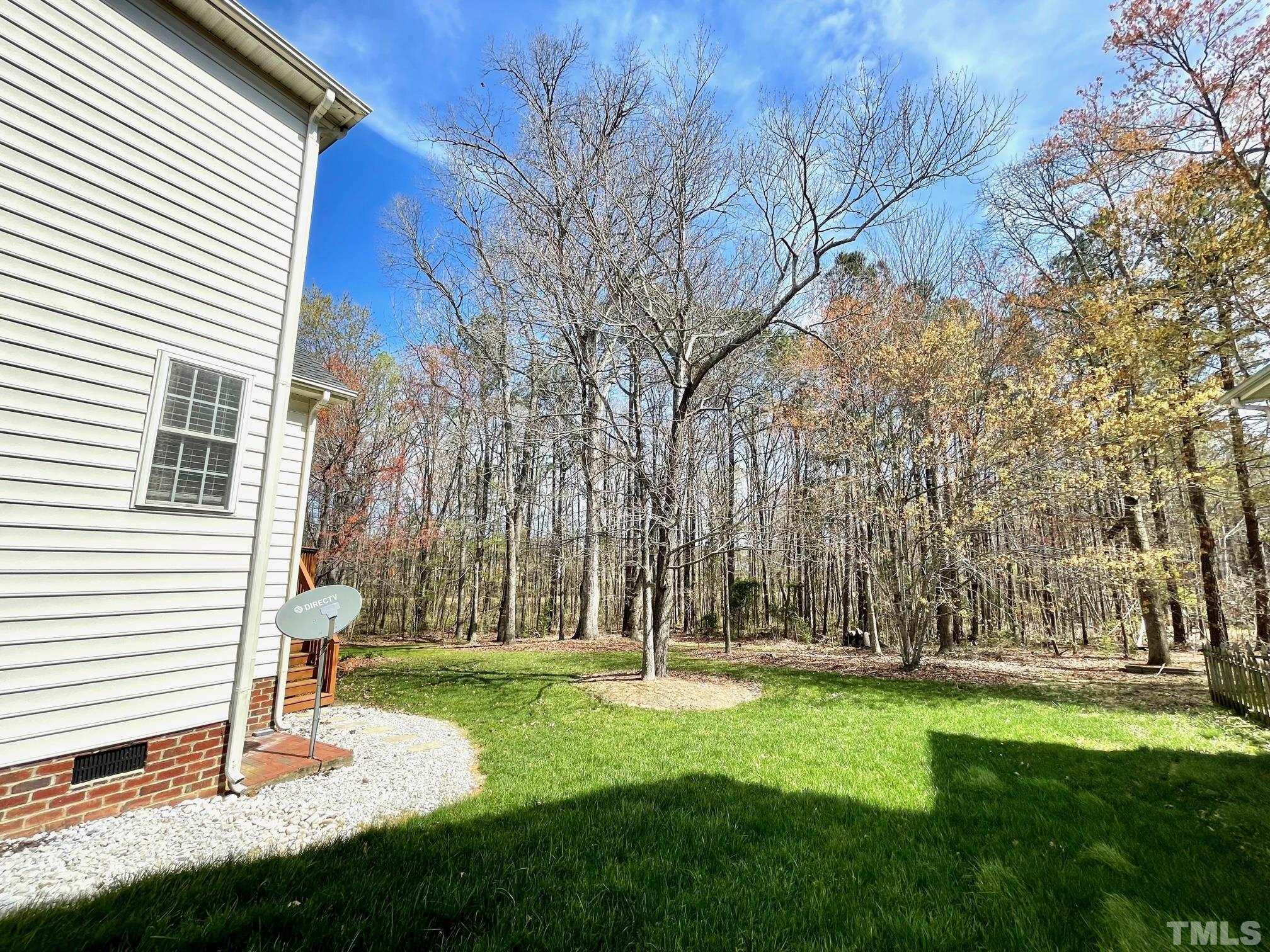 115 Beckford Road Cary, NC 27518 - Photo 4 of 50 a view of backyard with green space