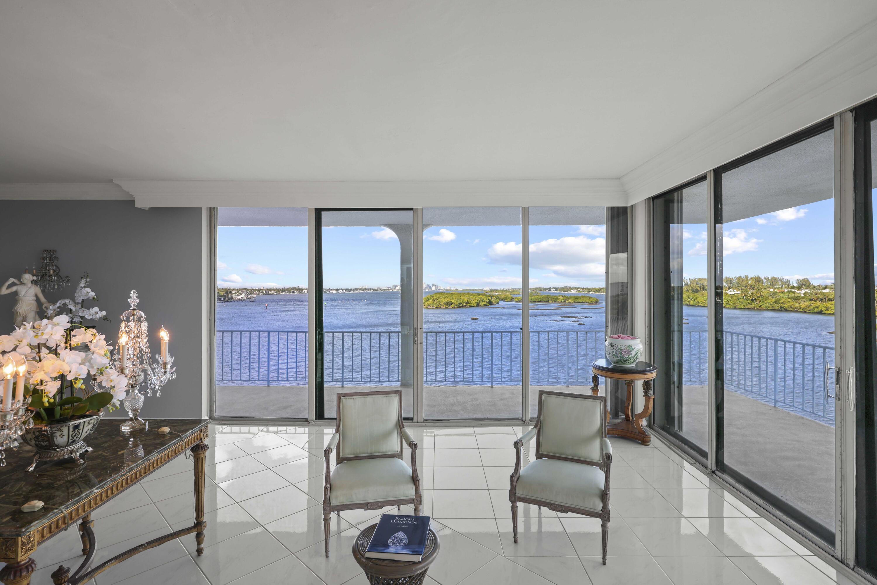 2155 Ibis Isle Road, Unit PH 3 Palm Beach, FL 33480 - Photo 13 of 42 7.1 - Living Room