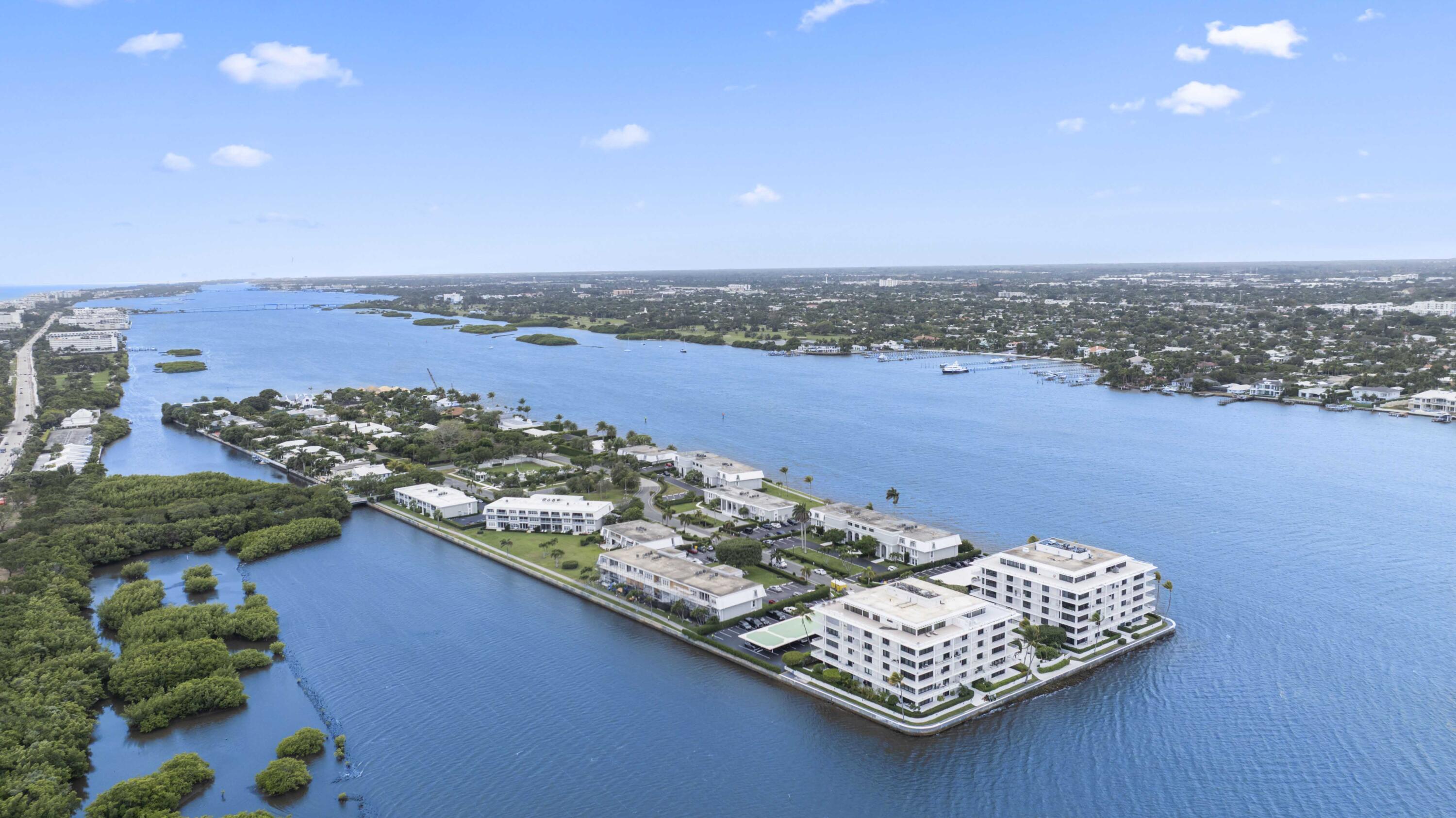 2155 Ibis Isle Road, Unit PH 3 Palm Beach, FL 33480 - Photo 36 of 42 37 - Drone