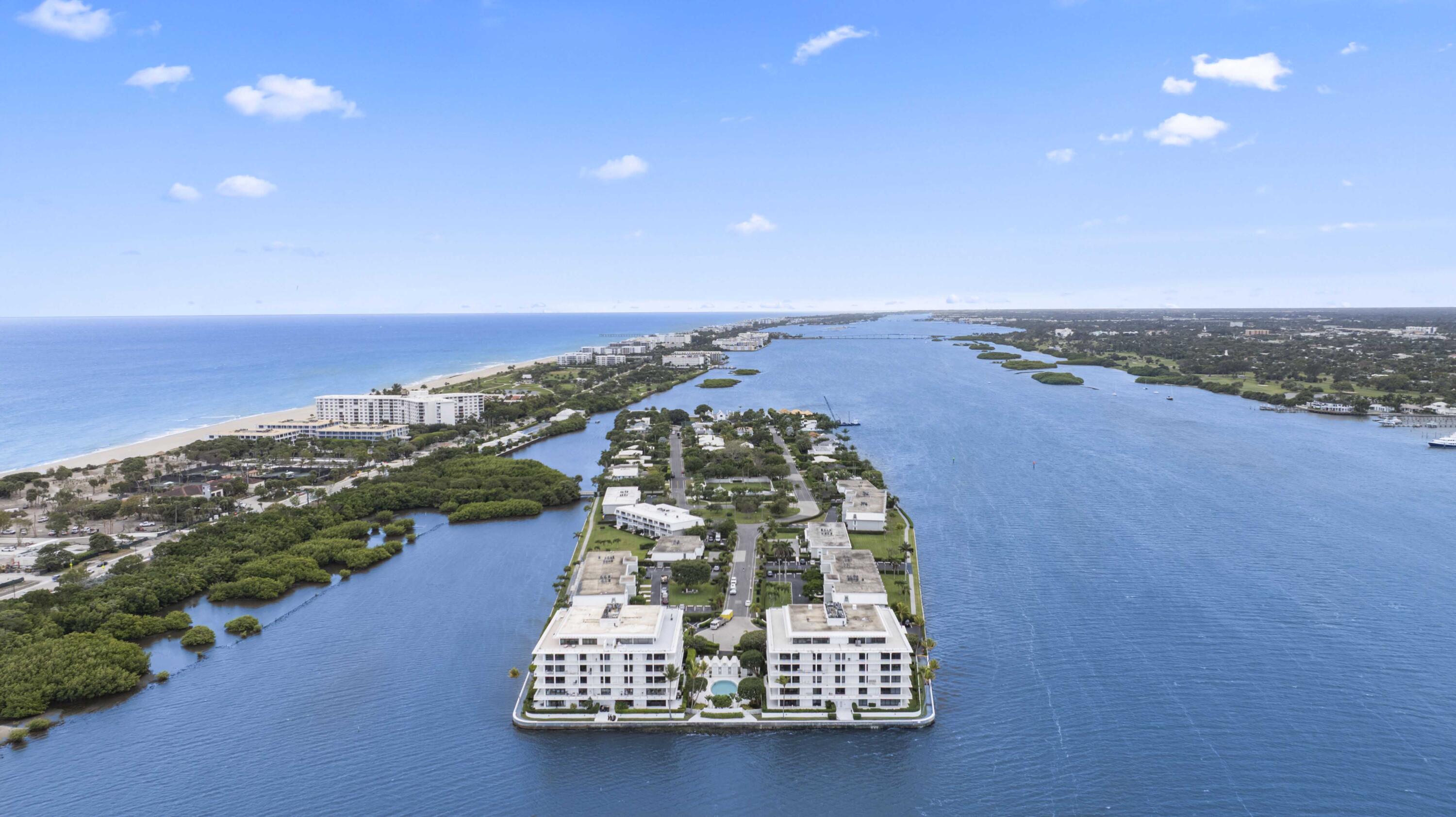 2155 Ibis Isle Road, Unit PH 3 Palm Beach, FL 33480 - Photo 37 of 42 38 - Drone