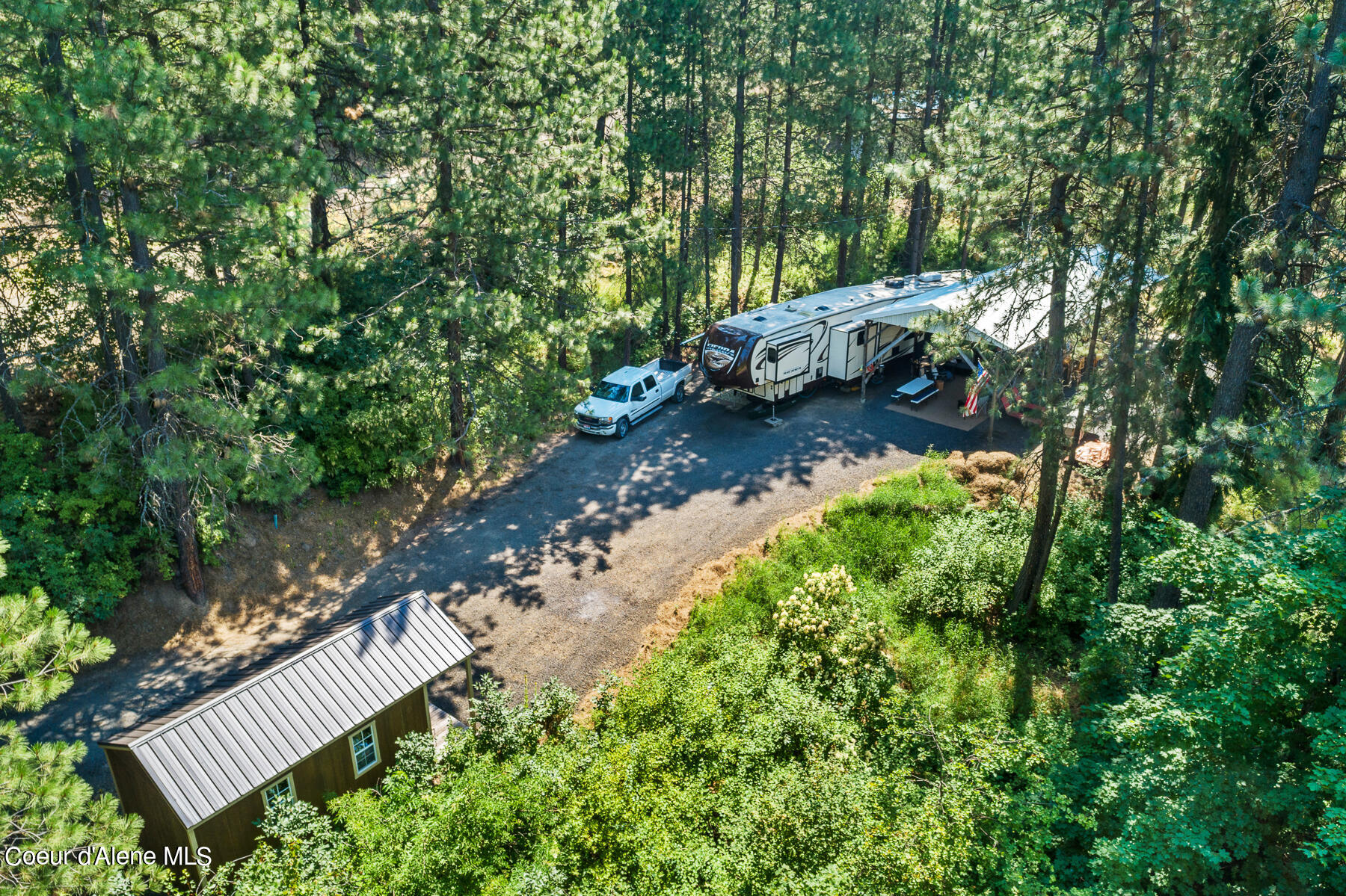 2396 East Crows Nest Road Harrison, ID 83833 - Photo 11 of 18 Aerial_2396ECrowsNestRd-5