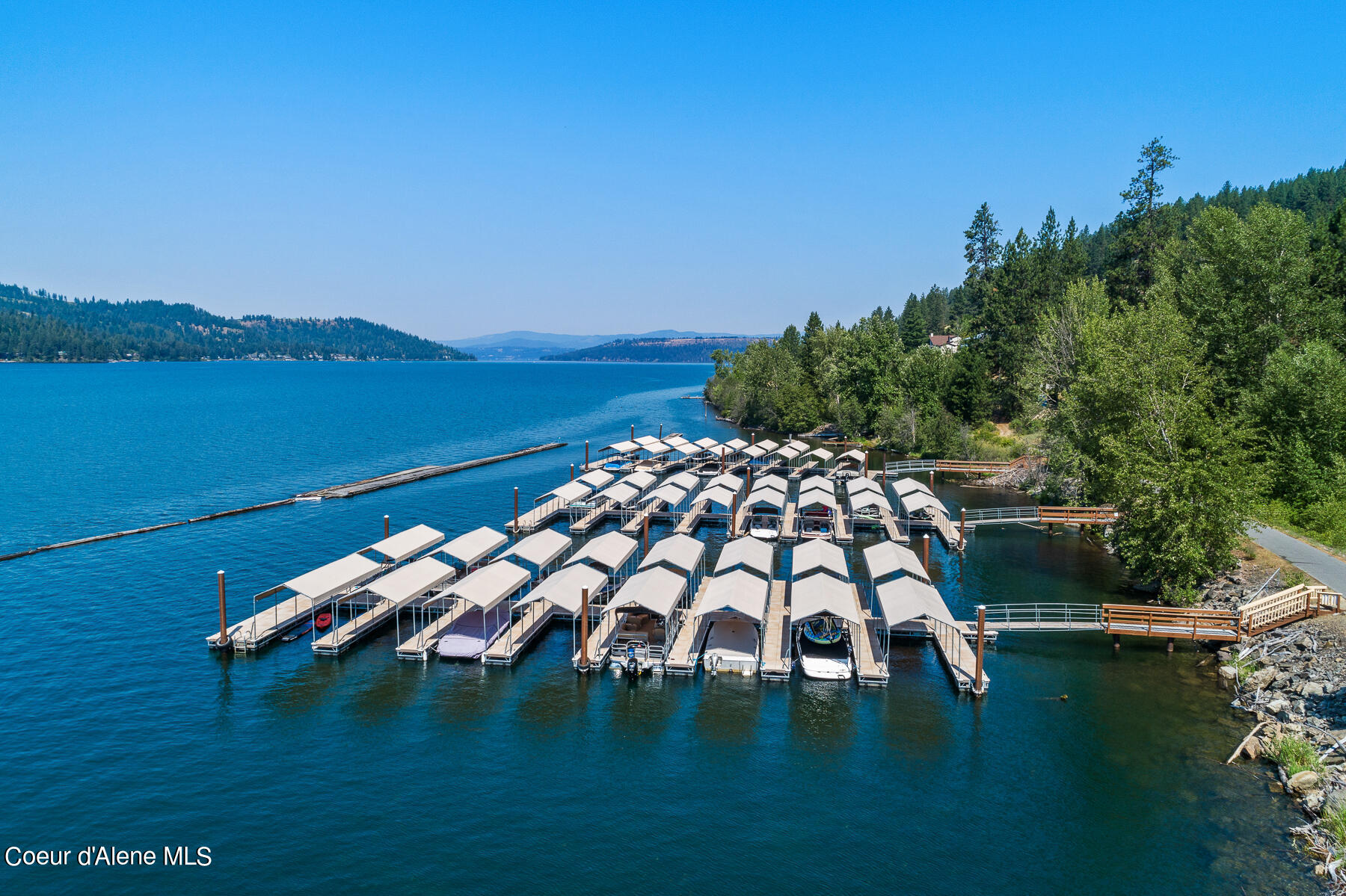 2396 East Crows Nest Road Harrison, ID 83833 - Photo 16 of 18 Aerial_2396ECrowsNestRd-2