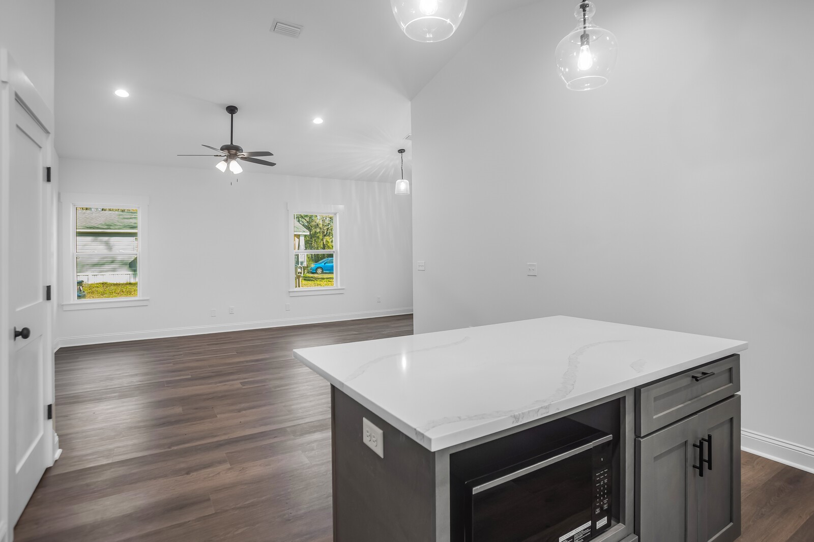 45055 Luther Street Callahan, FL 32011 - Photo 3 of 17 a view of kitchen and empty room