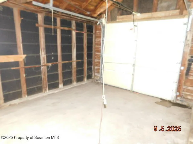 a view of kitchen with wooden floor