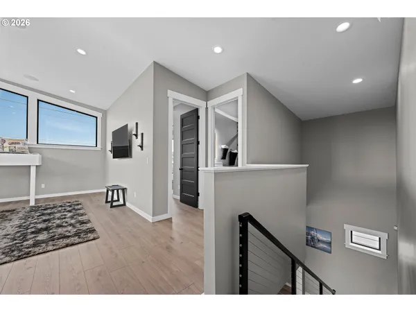 a view of a living room and a window
