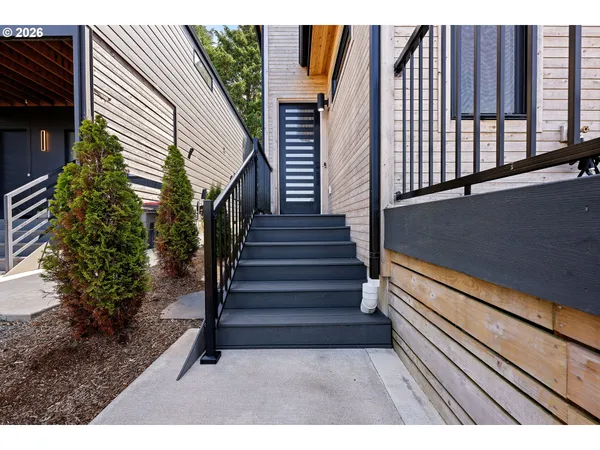 a view of outdoor space and deck