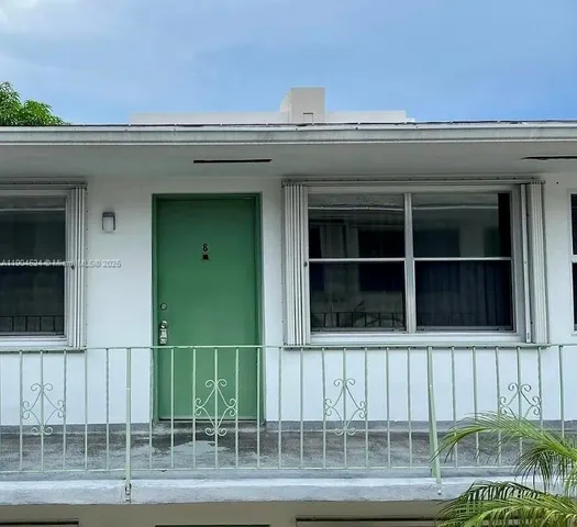a view of building with an outdoor space