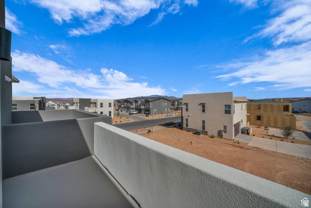 560 Aqua Cove St. George, UT 84790 - Photo 12 of 27 Balcony off Primary Suite