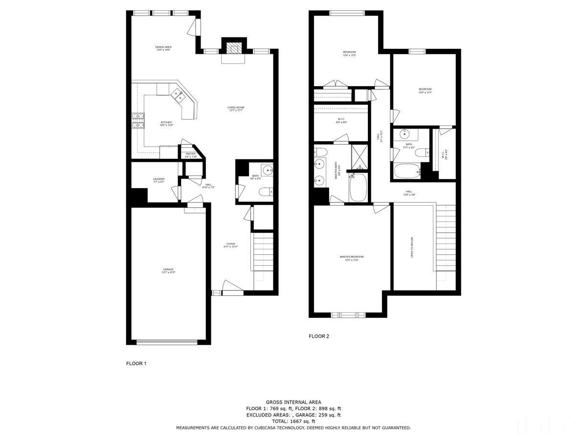 716 Saratoga Drive Durham, NC 27704 - Photo 30 of 30 a picture of a floor plan