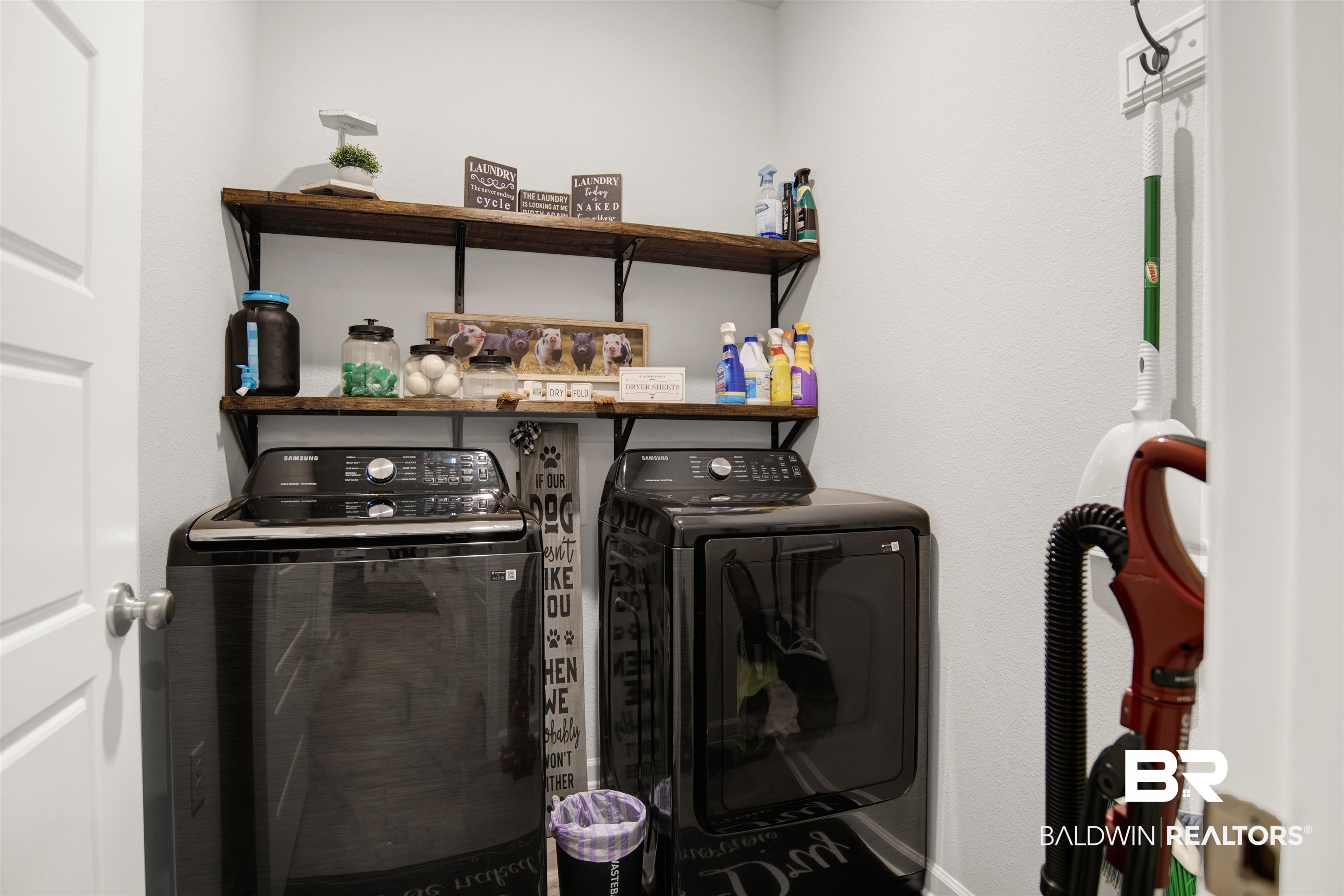12813 Patriot Way Daphne, AL 36527 - Photo 18 of 23 Dedicated laundry area featuring a top-load washing machine and front-load dryer