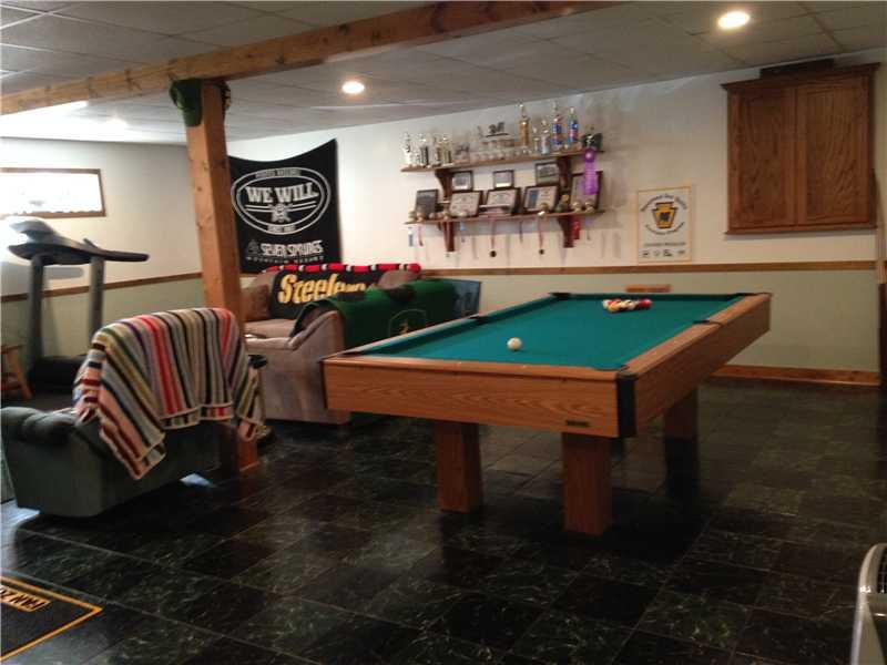 275 Boy Scout Road Evans City, PA 16033 - Photo 22 of 25 Basement/Game Room.