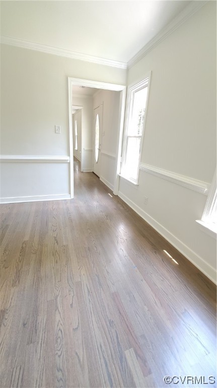 5801 Gates Mill Court Midlothian, VA 23112 - Photo 5 of 42 an empty room with wooden floor and windows