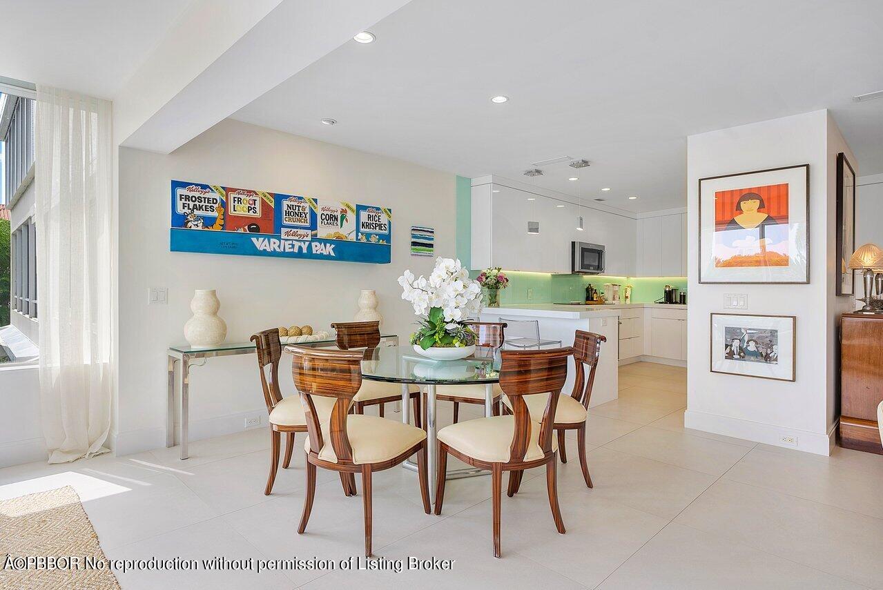 44 Cocoanut Row, Unit 122B Palm Beach, FL 33480 - Photo 4 of 21 a view of a dining room with furniture