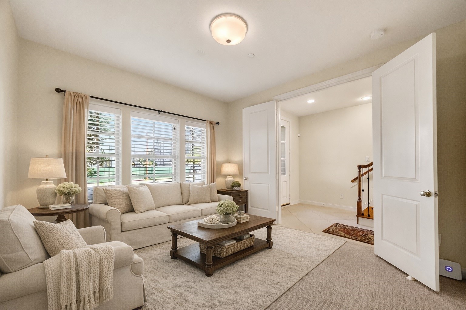 705 Delano Street Houston, TX 77003 - Photo 13 of 47 a living room with furniture and a large window