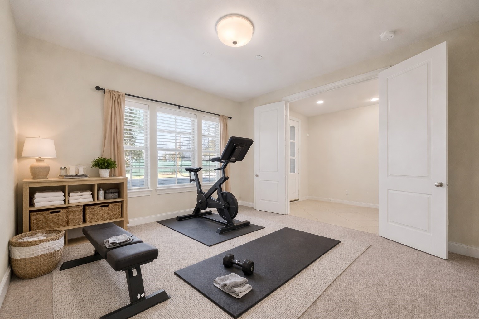 705 Delano Street Houston, TX 77003 - Photo 14 of 47 a view of a room with gym equipment