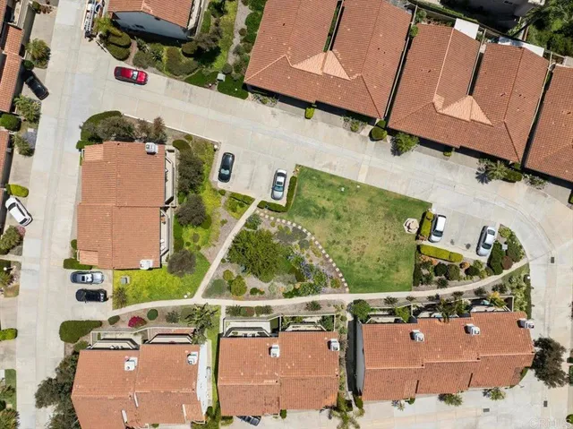 a view of yard with outdoor seating