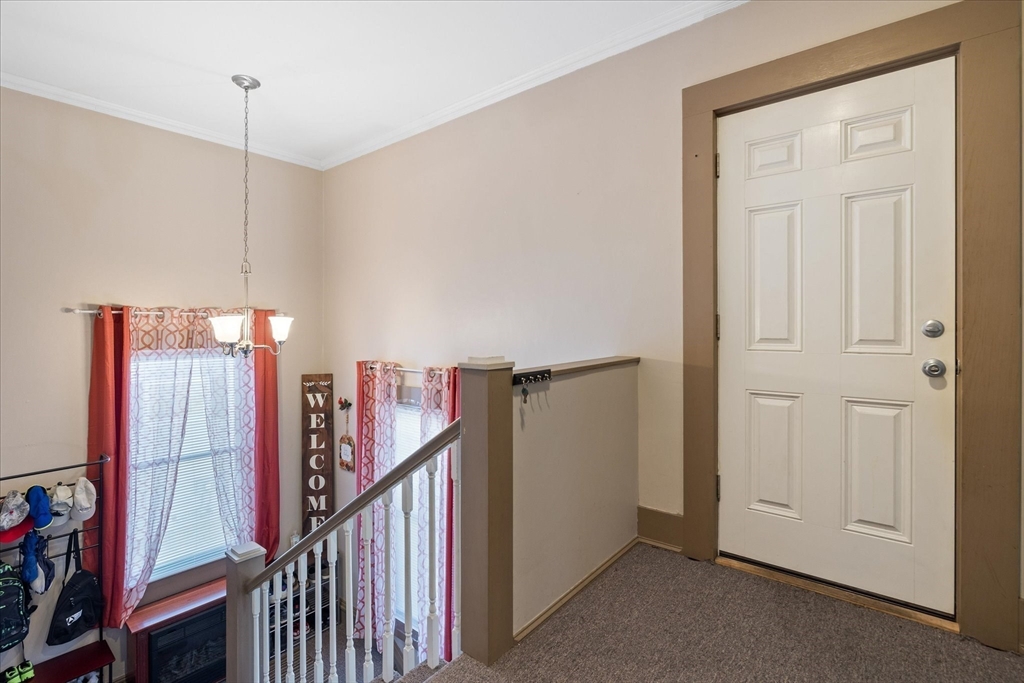 19 Schofield Avenue Dudley, MA 01571 - Photo 20 of 31 a view of a hallway with entryway door