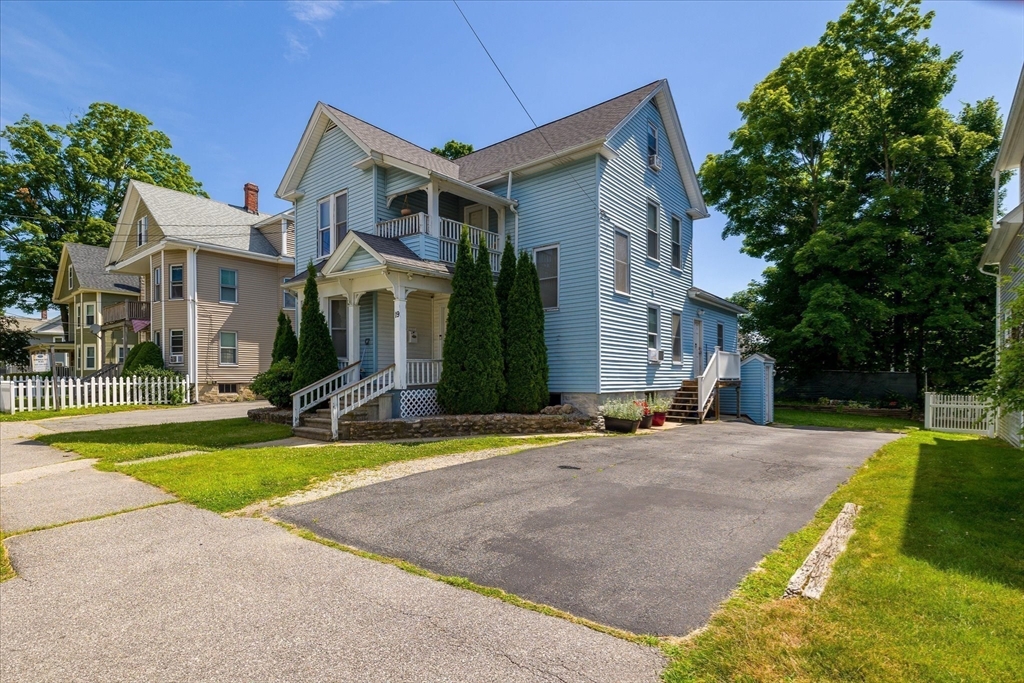 19 Schofield Avenue Dudley, MA 01571 - Photo 2 of 31 a view of a house with swimming pool and sitting area