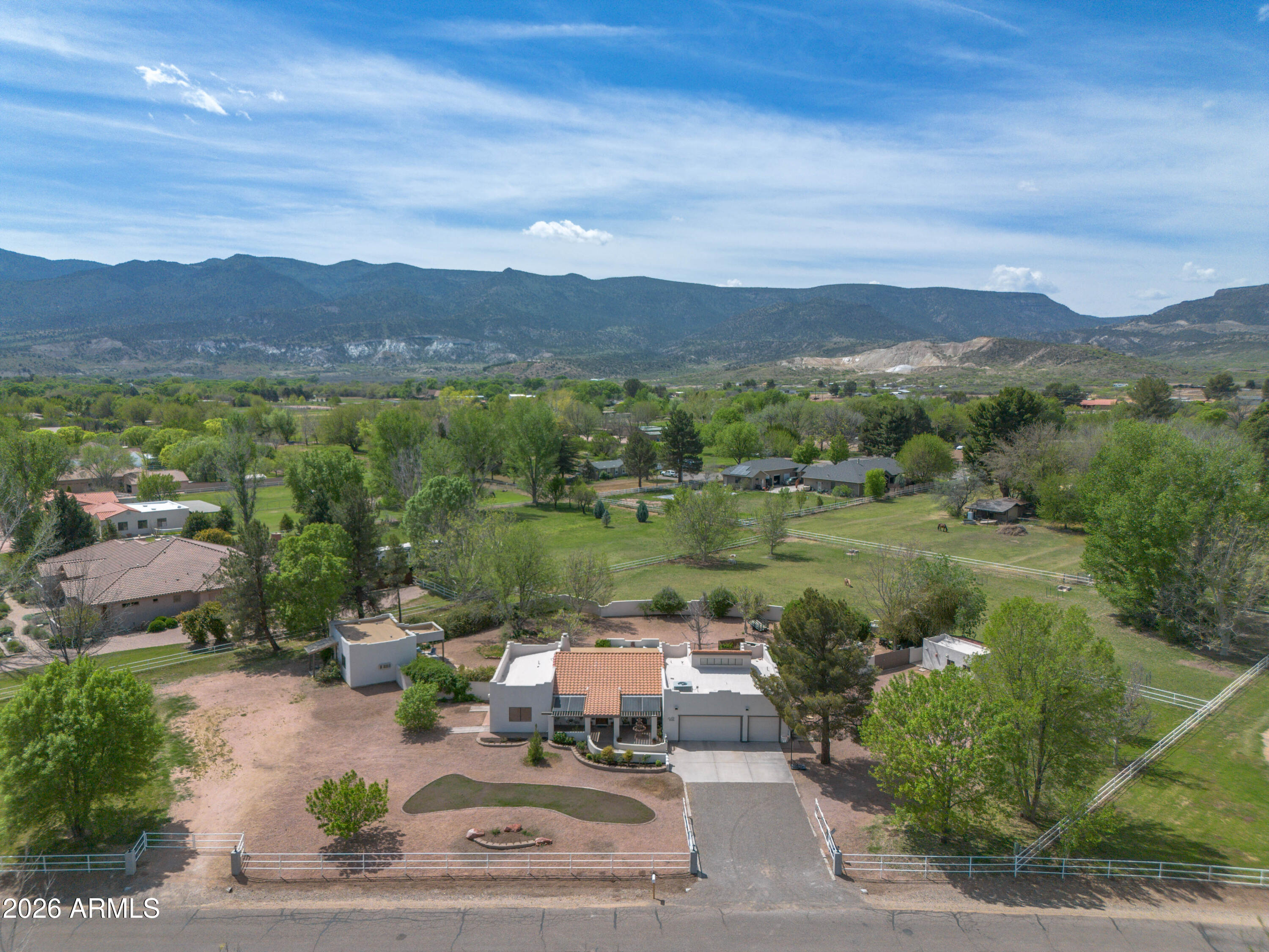 1150 Rio Verde Lane Camp Verde, AZ 86322 - Photo 40 of 51 Front high drone mountains