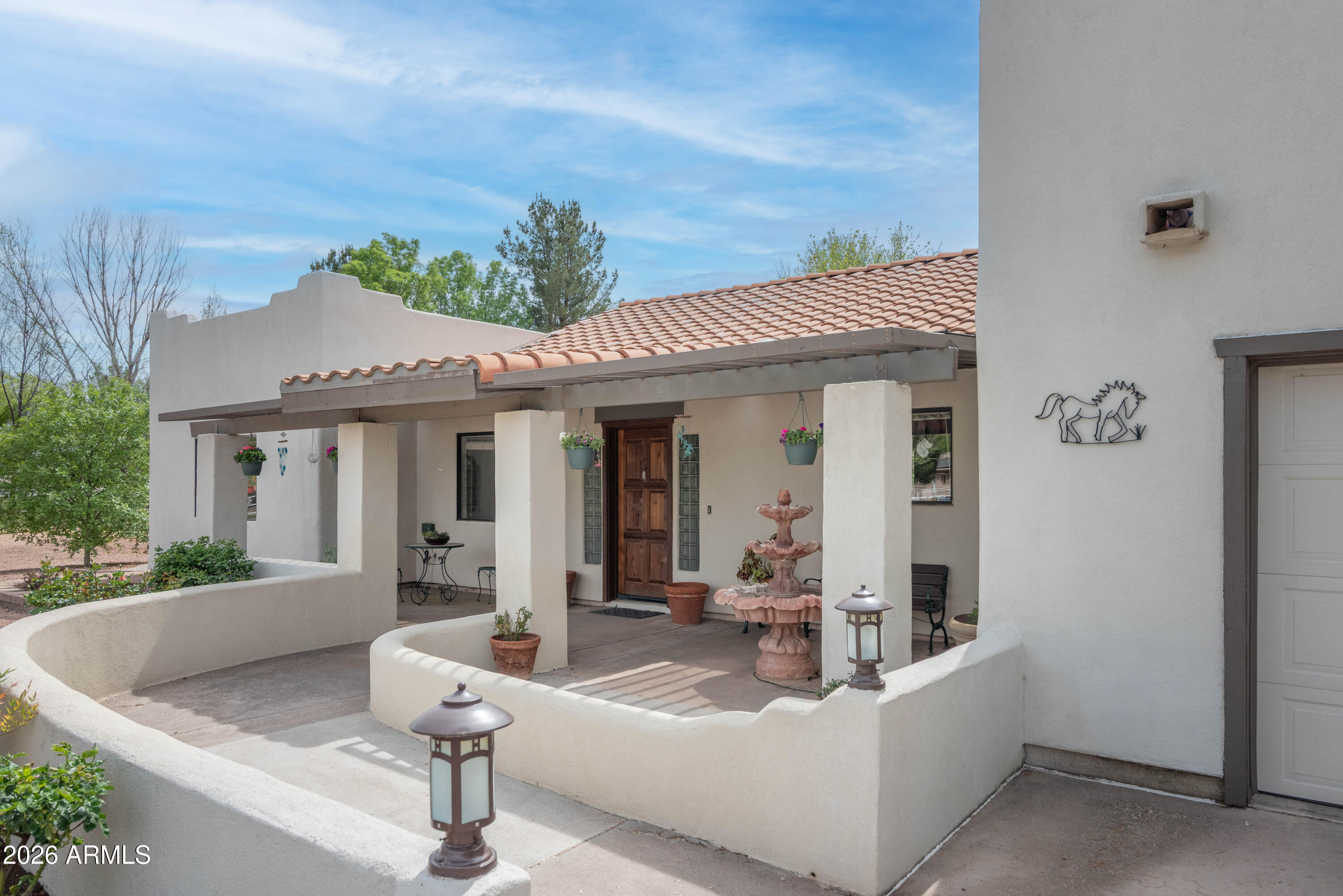 1150 Rio Verde Lane Camp Verde, AZ 86322 - Photo 4 of 51 Entry courtyard