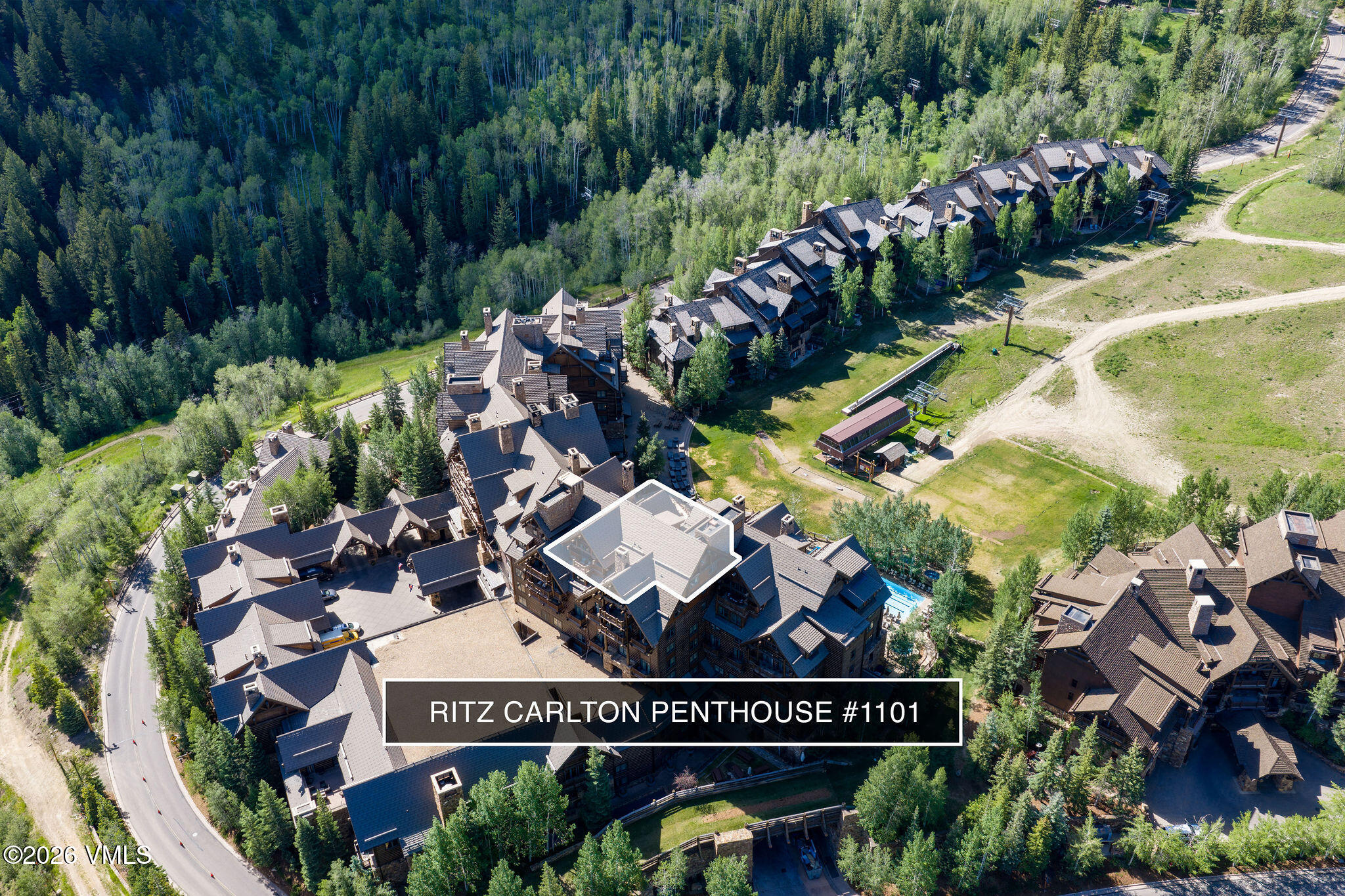 130 Daybreak Ridge Road, Unit 1101 Avon, CO 81620 - Photo 23 of 26 2606_ritz_1101_aerial_h