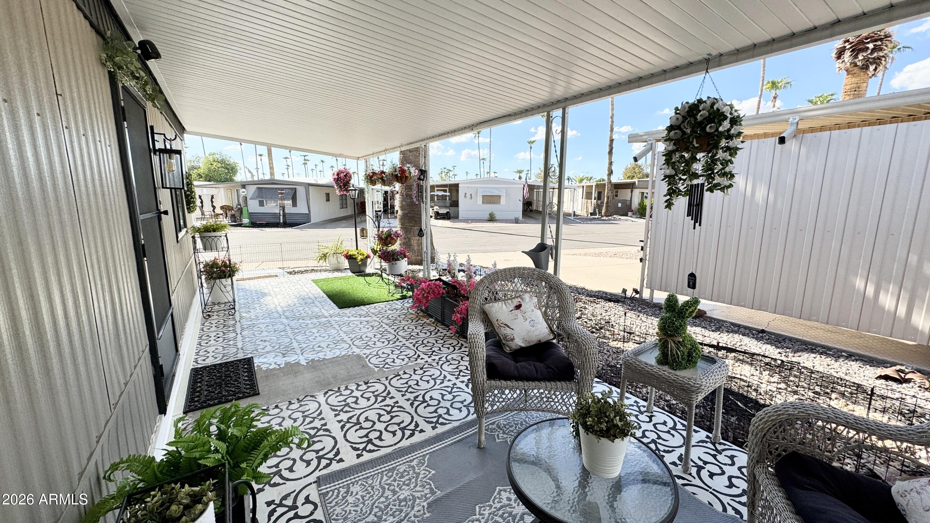 303 South Recker Road, Unit 62 Mesa, AZ 85206 - Photo 13 of 37 Covered Patio