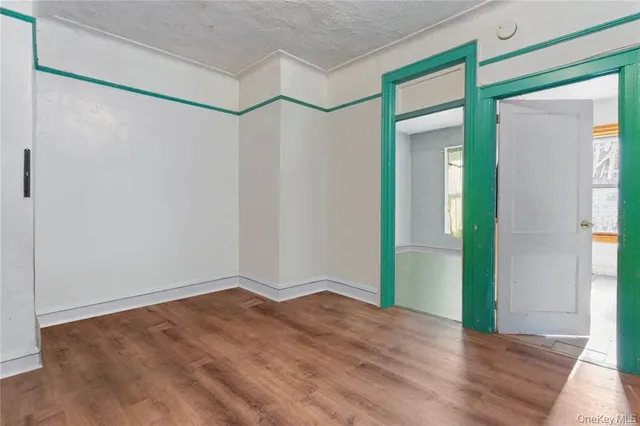 wooden floor in an empty room