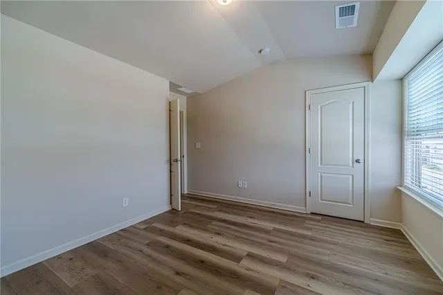 a view of storage and utility room with washer and dryer
