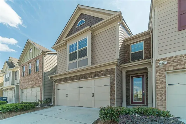a view of a door of the house