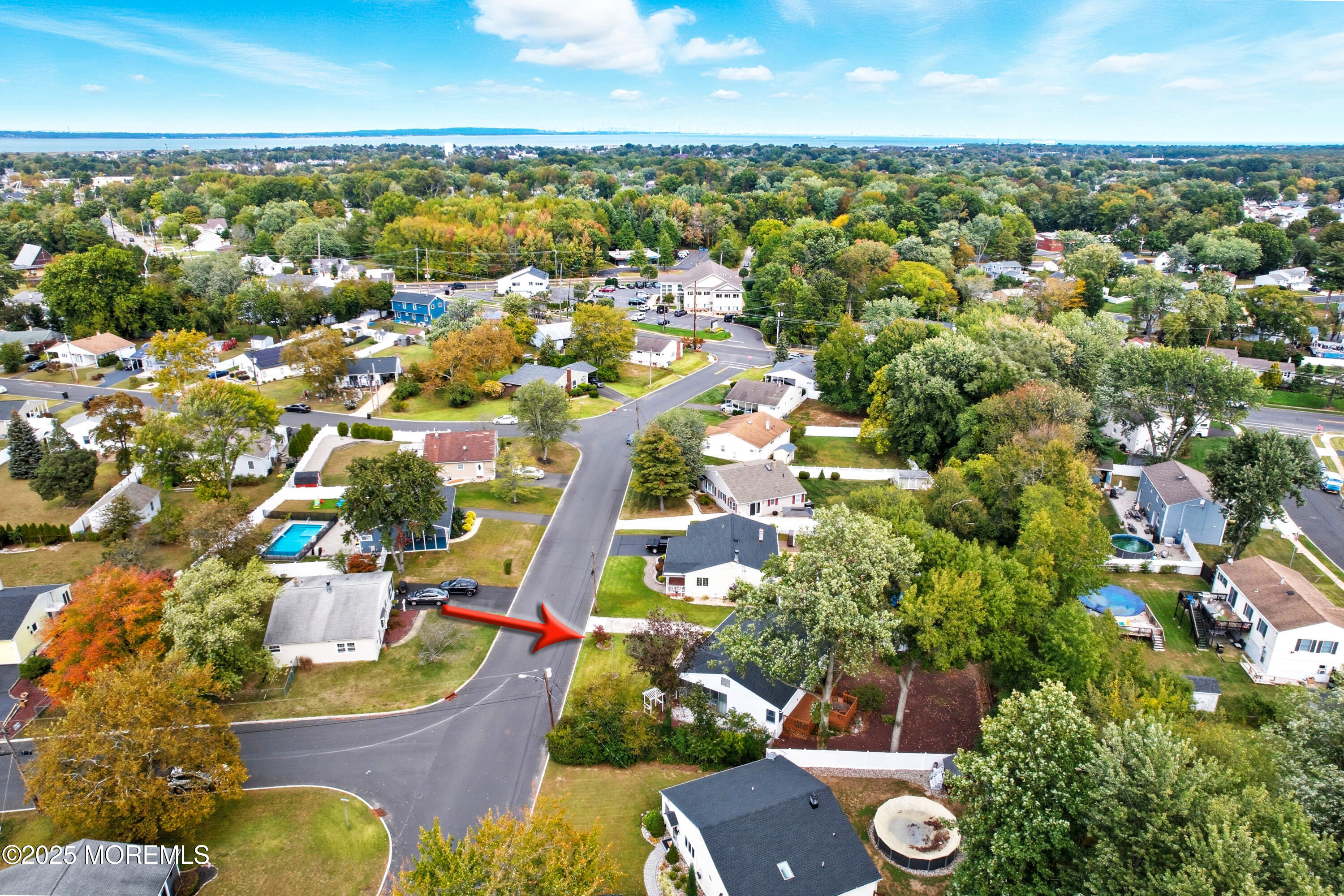 11 Mason Drive Hazlet, NJ 07730 - Photo 22 of 27 06-Side Aerial ARROW
