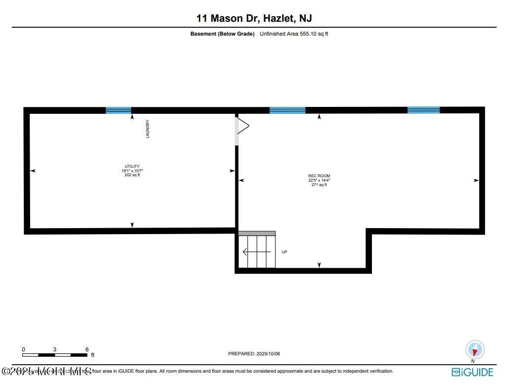 11 Mason Drive Hazlet, NJ 07730 - Photo 27 of 27 Floorplan - Basement Level
