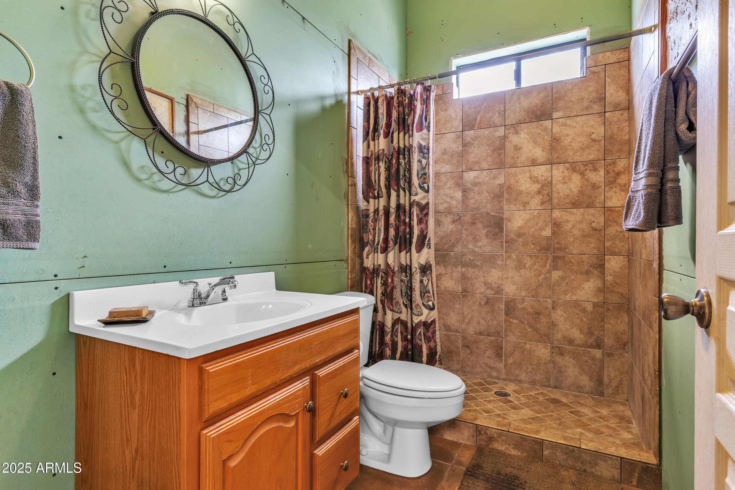 613 South Val Vista Road Apache Junction, AZ 85119 - Photo 24 of 31 a bathroom with a sink and a mirror