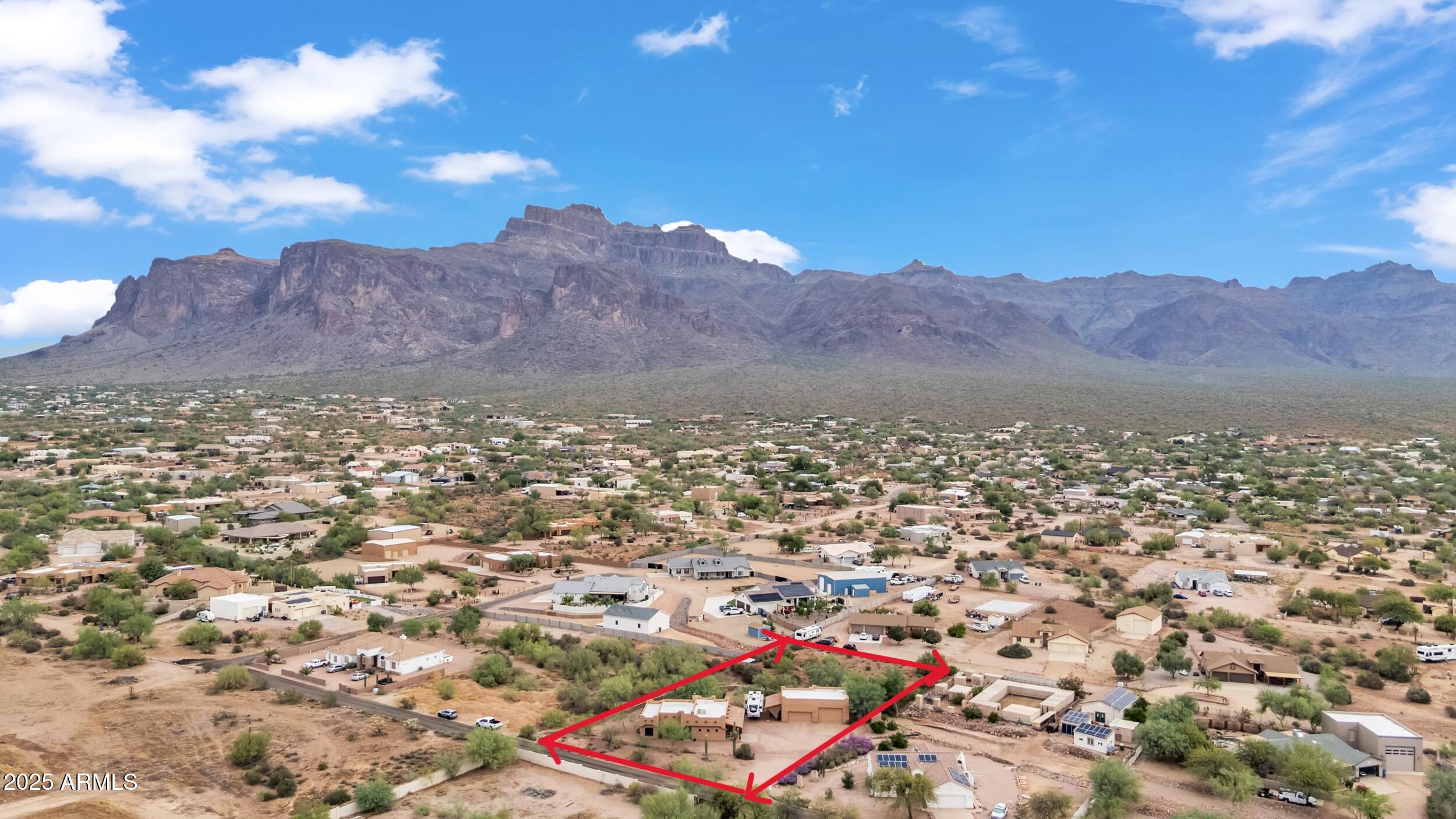 613 South Val Vista Road Apache Junction, AZ 85119 - Photo 2 of 31 a view of lake and mountain