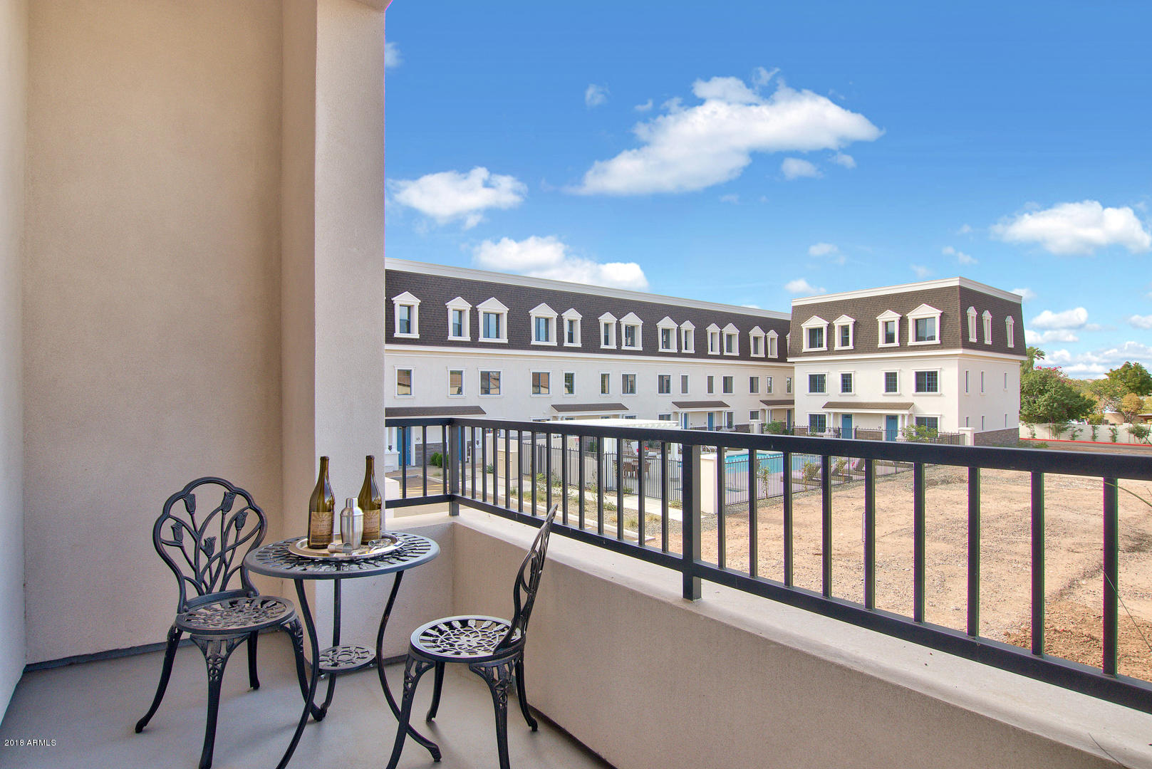 4438 North 27th Street, Unit 2 Phoenix, AZ 85016 - Photo 23 of 46 Balcony off Kitchen for Outdoor Dining