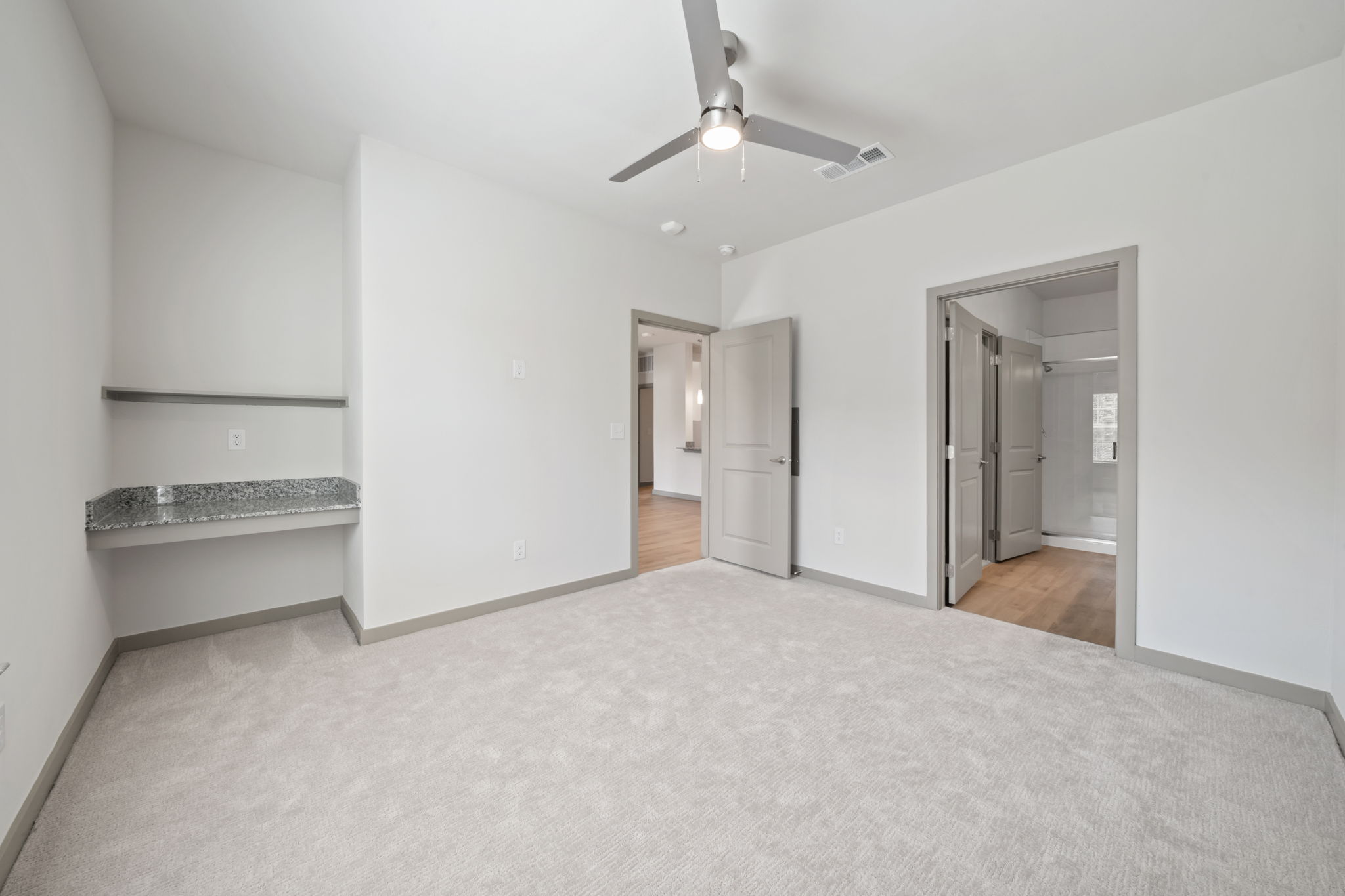 691 Union Chapel Road, Unit S1 Cedar Creek, TX 78612 - Photo 9 of 28 a view of an empty room with a fireplace